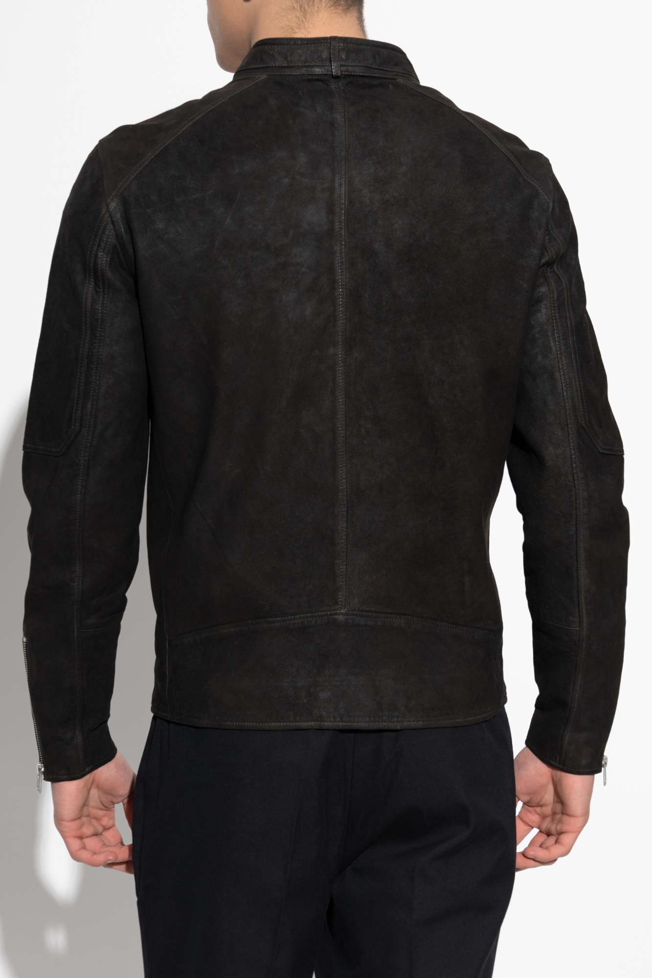 AllSaints Leather jacket Cora | Men's Clothing | Vitkac